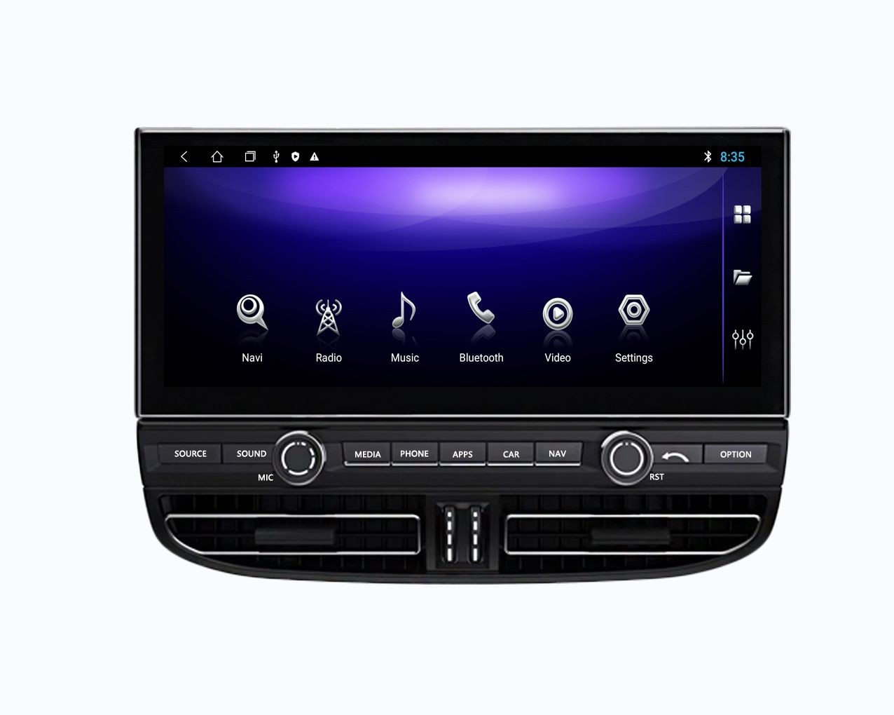 Màn Hình Ô tô Porsche Cayenne 2010-2017 Upgrade To 2024
